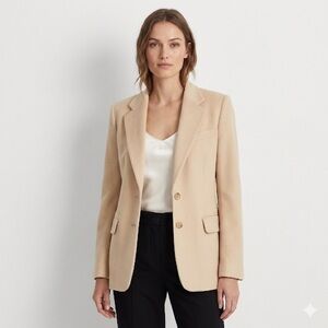 Lauren Ralph Lauren Petite Wool Cashmere Blazer 8P